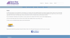 Desktop Screenshot of nextstepdv.org